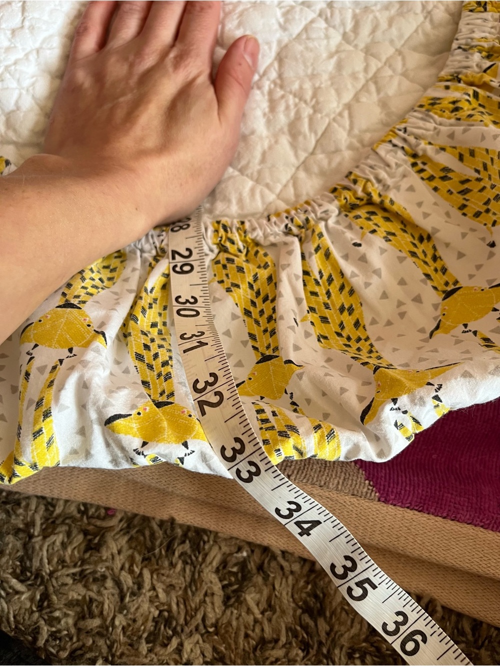 2PC Land of Nod 100% Cotton Changing Pad Covers - Picture 9 of 11